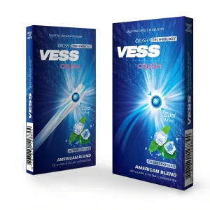 บุหรี่นอก Vessคูลมิ้นสลิม