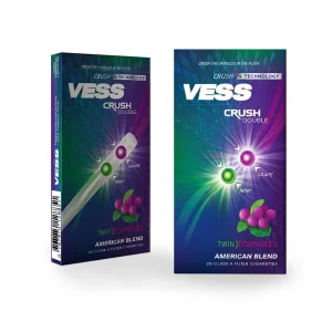 บุหรี่นอก Vess องุ่น สลิม