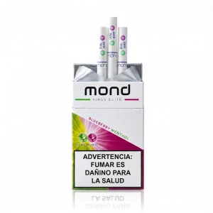 บุหรี่นอก Mond บลูเบอรี่ เมนทอส (2 เม็ดบีบ)