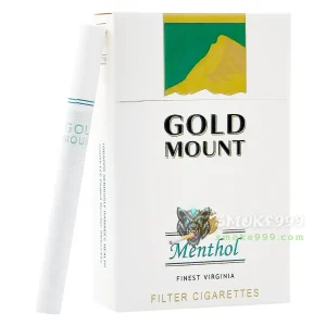บุหรี่นอก Gold Mount โกลเม้าท์ เขียว แบบเก่า
