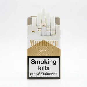 บุหรี่นอก Marlboro Gold มาโบโร่ ทอง (ซองแข็ง)