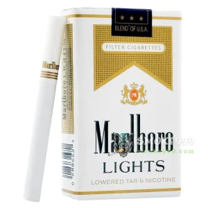 บุหรี่นอก Marlboro Light มาโบโร่ ไลท์ (ซองอ่อน) u.s
