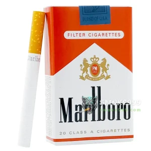 บุหรี่นอก Marlboro Red มาโบโร่ แดง (ซองอ่อน) u.s