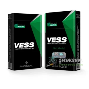 บุหรี่นอก Vess เวส Black Menthol (ซองแข็ง)