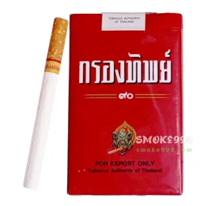 บุหรี่นอก กรองทิพย์ แดง (ซองอ่อน)