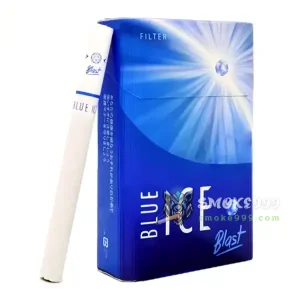 บุหรี่นอก Blue Ice Blast (1 เม็ดบีบ) บลู ไอซ์ บลาสท์