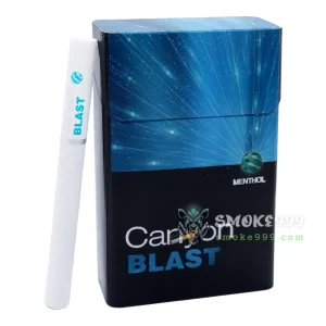 บุหรี่นอก Canyon Blast แคนย่อน ฟ้า (1 เม็ดบีบ)