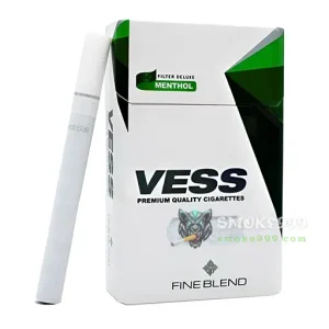 บุหรี่นอก Vess เวส เขียว (ซองแข็ง)