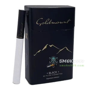 บุหรี่นอก Gold Mount Black โกลเม้าท์ ดำ