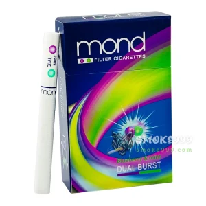 บุหรี่นอก Mond ม่อน รุ้ง (2 เม็ดบีบ)
