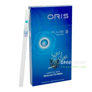 บุหรี่นอก Oris โอริส ฟ้า (1 เม็ดบีบ)