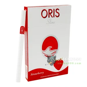 บุหรี่นอก Oris โอริส สตอเบอรี่ (ร้อน-มวนสลิม)