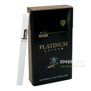 บุหรี่นอก Platinum แพลทินัม ดำ (มวนเล็ก)