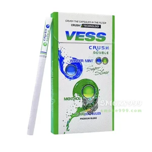 บุหรี่นอก Vess เวส Menthol (2 เม็ดบีบ)