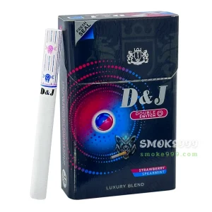 บุหรี่นอก DJ Double ดีเจ (2 เม็ดบีบ)