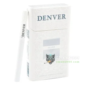 บุหรี่นอก Denver Silver เดนเวอร์ เทา (มวนเล็ก)